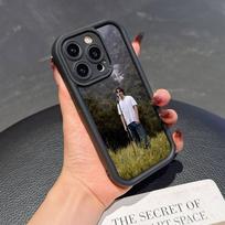 B-Benson Boone Phone Case For iPhone 17 16 15 14 13 12 11 Pro Plus Max Soft TPU Ladder Lens Protection Soft Cover iPhone 16 black