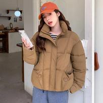 Autumn Winter Waterproof Windbreaker Puffer Jacket New Women Hooded Black Snow Parka Short Cotton Padded Jacket Coat XXL