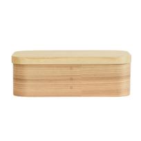 Mitsuboshi Bento Box 750ml Wappa Bento that is washable with detergent and easy to clean Made in Japan beige