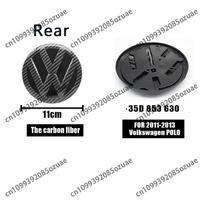 Volkswagen Polo 2011-2013 6R0853600A 35D853630 Automobilio Pakeitimo Aksesuaras 1 vnt. 3D ABS Automobilio Priekinės Grotelių Logotipas Ženklelis Bagažinės Ženklelis Polo 2011-2013
