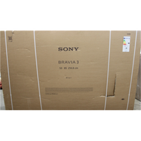 IŠPARDAVIMAS. Sony K85S35BP Bravia 3 85" (215cm) 4K Ultra HD Smart Google D-LED TV | IŠPARDAVIMAS. | Sony | TV | K85S35BP Bravia 3 | 85 | Smart TV | Google TV | 4K UHD | PAŽEISTA PAKUOTĖ | K85S35PB.CEISO