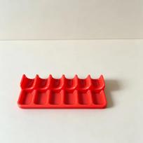 Compact 3D Printed Pen & Brush Holder: Easy-to-Clean Desktop Organizer