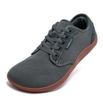 HOBIBEAR Minimalistiniai basakojų batai Unisex Platus pirštų dalies plotis Nulinis kritimas Sportbačiai vaikščiojimui Tinklelis Lengvi kvėpuojantys batai 38 black