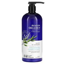 Avalon Organics, Hair Strengthening Conditioner, Biotin B-Complex, 32 oz (907 g) blue