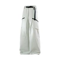 Women's 3-in-1 Windproof, Waterproof Softshell Pants with Fleece Lining - Ideal for Climbing, Outdoor Work, Autumn/Winter. L white