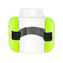 Transparent Arm Band ID Badge Holder Plastic Card Cover Credit Card Case ID Card Holder  Women Adjustable  green gray