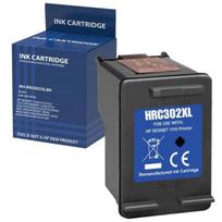 Replacement ink cartridge HP 302XL Black compatible DeskJet 1110 2100 3630 3635 Envy 4510 4520 OfficeJet 3800 4650 4655 5200