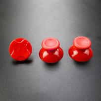 JCD 1Set For Microsoft Xbox 360 Controller Thumbsticks Thumb Joystick Stick Cap W/ Cross Buttons Dpad D-pad Replacement red