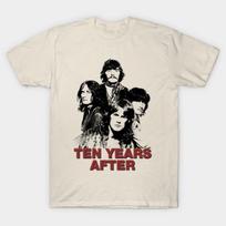 Ten Years After T Shirt Music Rock Band The men size S5XL Unisex T-Shirt L black