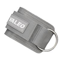 VALEO odiniai portiko čiurnos ir prisitraukimo diržai jėgos treniruotėms ir apsaugai gray