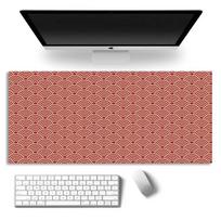 Japan Waves Mouse Pad Company Art Mause Pad Large Mousepad XXL Gaming Accessories Computer Keyboard Desk Mats for Gamer Cabinet 30x80x0.2cm brown