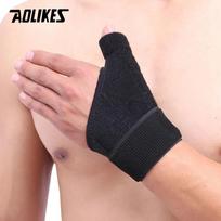 Aolikes Thumb Splint With Wrist Support Brace For Carpal Tunnel Pain Relief Thumb Spica Stabilizer Left Hand beige