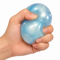 Antistresinis matinis žaislas „Coconut Oil Squishy“ – Mėlynas