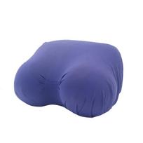 Memory Foam Funny Breast Pillow With Solid Color For Novelty Gift And Home Decor Navy blue