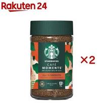 Starbucks Cafe Moment Smooth (65g2 set) Instant Coffee Sugar-Free Black black