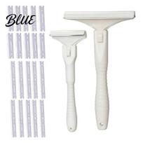 Fat Removal Tool Pig Hair Tool T-Shaped Handle Stainless Steel Blade Scraper Pork Skin Cleaner Easy for Meat Processing And Scraping Butcher Scraper 2pcs