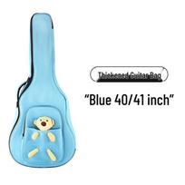 Akustinės folk gitaros dėklas: Mielas asmeninis kuprinė 40/41/36 colių gitaroms
