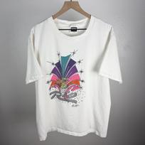 Vintage Las Vegas Rio Hotel and Casino Glitter Graphic Single Stitch T Shirt XL Unisex T-Shirt XXXL white