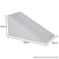 1Pcs Arm Elevation Bolster Pillow Soft Incline Foam Wedge for Arm Edema Relief Post Surgery Bed Care A4 white