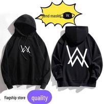 Jaunimo Hoodie Rinkinys, Įkvėptas Alan Walker: 3 dalių kovos kostiumas ir kaukė vyrams 5XL yellow
