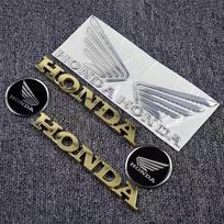 Honda Motociklo Modifikavimo Rinkinys Logotipas 3D Lipdukas HONDA Galvanizuotas Raidinis Lipdukas Vandeniui Atsparus Lipdukas Moto Aksesuarai Cbr 600