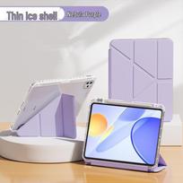 Redmi Pad 2 Pro ir Tablet 6/8/SE 9.7 Anti-drop Apsauginis dėklas Lenovo IdeaTab 11 (M11 2025) šviesi violetinė
