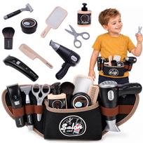 BARBER kirpimo rinkinys vaikams – diržas + priedai ZA6217