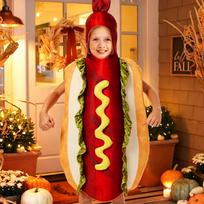 Maisto Kostiumai Kalėdinis Kostiumas Juokingi Reikmenys Karnavalinė Apranga Cosplay Apranga Nuotraukoms Moterims Style A with Kids orange
