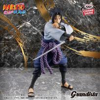 NARUTO Shippuden Grandista UCHIHA SASUKE [Brand New, Unopened] gray