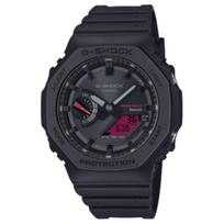 CASIO G SHOCK Quartz Movement Resin Strap Watch Men's Watches Black Dial GA-B2100BBR-1A Black Dial black
