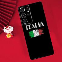Italijos vėliavos dėklas, skirtas Samsung Galaxy S24 S26 Ultra S21 S22 S20 S23 S25 Ultra Plus S10 S25 FE, dangtelis Funda Galaxy S21 FE