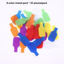 1Set Colored Cable Ties For Cable Marking, Organization, And Identification, Durable And Easy To Use, Capable Of Writing A2