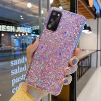 Prabangus blizgučių dėklas Samsung Galaxy A52 A12 A72 A51 A71 A50 A41 S21 Ultra 5G S20 FE S10 Plus A 70 minkšto silikono dangtelis For S20 Ultra