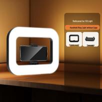 2025 Portable Desktop Ring Light for Live Streaming & Photography with Phone Charging and Stable Design