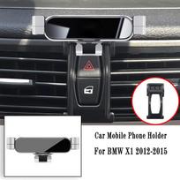 Car Phone Holder For BMW X1 X2 F39 F47 F48 F49 2012-2022 Gravity Navigation Bracket Air Outlet Clip Bracket Rotatable For BMW X1 12-15Aht