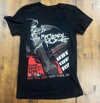 NAUJAS My Chemical Romance Vienos Nakties Tik Niujorko Koncertas 2008 Marškinėliai Gerbėjų Sukurti Unisex T-shirt S gray