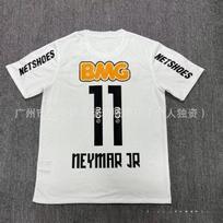 Vintažinis trikotažo komplektas Santos Nr. 11 Neymaro atminties leidimas Imperatorius M Lisabona Nr. 28 Senovinis Futbolas M（165-170） gray