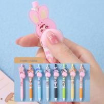 Pixar HOPPERS Stress Relief Keycap Pendant: Creative Cartoon Desk Ornament Random Single Piece beige