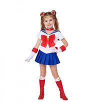 Sailor Moon Vandens Ledo Mėnulio Kiškio Kostiumas Helovinas Vaikų Jūrininko Kostiumas Cosplay Kostiumas 110 blue
