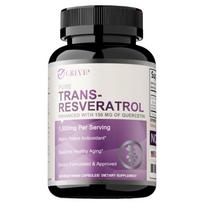Trans-Resveratrol Supplement, High-Concentration Quercetin Nutritional Supplement Capsules, 1 pcs (120 Tablets)