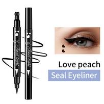 QIC The Pattern Embellishment of The Seal Eyeliner, Waterproof and Dry, Dry and Not Smudge The Double Head 02