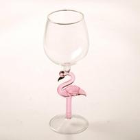 Creative Flamingo Style Glass Household Cute Coffee Milk Tea Cup Heat-resistant Breakfast Milk Cup Gift Glass to Cup 301-400ml white