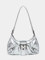 Maillard Style Retro Style Small Bag Spicy Girl Wasteland Style Vintage Leather Shoulder Armpit Bag For Woman New gray