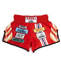 YOKKAO Muay Thai Šortai Bokso MMA Kickbokso Treniruotės Bėgimo Salės Sporto Unisex Greitai Džiūstantys Sportiniai XXXL Recommended Height 180cm