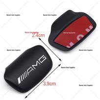 Mercedes AMG Steering Wheel Emblem: C-Class, E-Class, E300L Logo Interior Decoration Sticker black