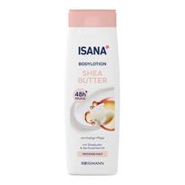 Isana Shea Butter Body Lotion 400Ml white