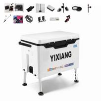 Fishing Seat Box Adjustable Tackle with Legs Telescopic for Anglers,