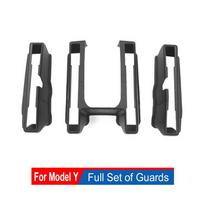 Upgraded Anti Kick Seat Corner Slide Rail Cover Side Track Pad Protector For Tesla Model Y - Interior Accessories 7PCS