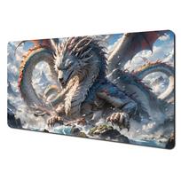 Fantastic giant beast design Mouse Pad Desk Mat Gaming mat gamer pc accessories rubber antislip keypad expansion mousepad 30x80x0.2cm black