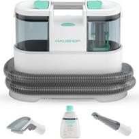 Haushof Portable Carpet Cleaner, 450W, 1.5 L, 160 cm Hose - Suction Cleaning for Fabrics, Sofas, Stairs and Cars
